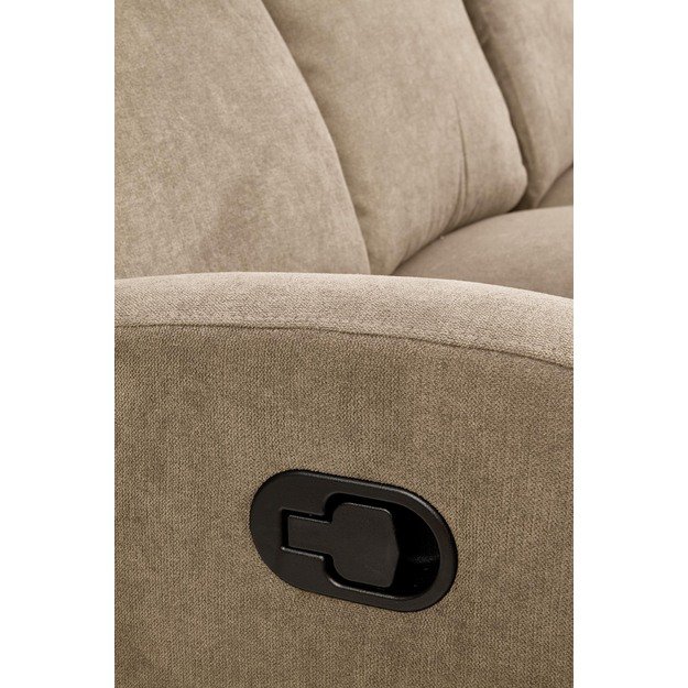 OSLO 3S sofa with recliner function color: beige 4