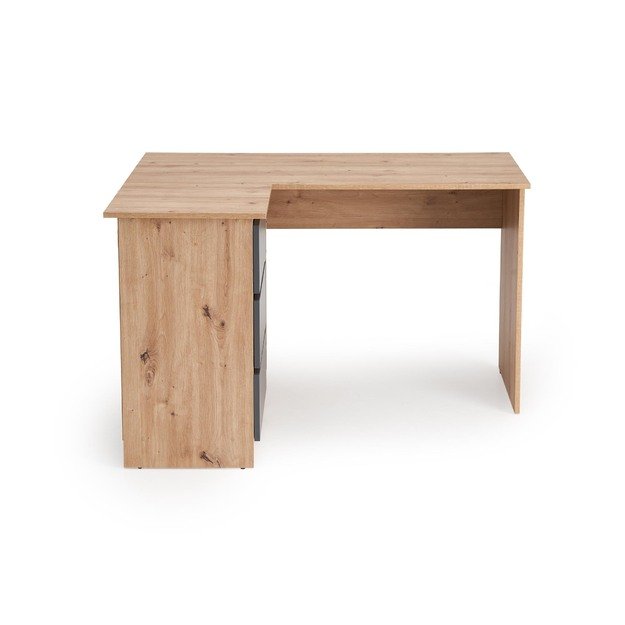 BEGA desk, artisan oak / graphite 11