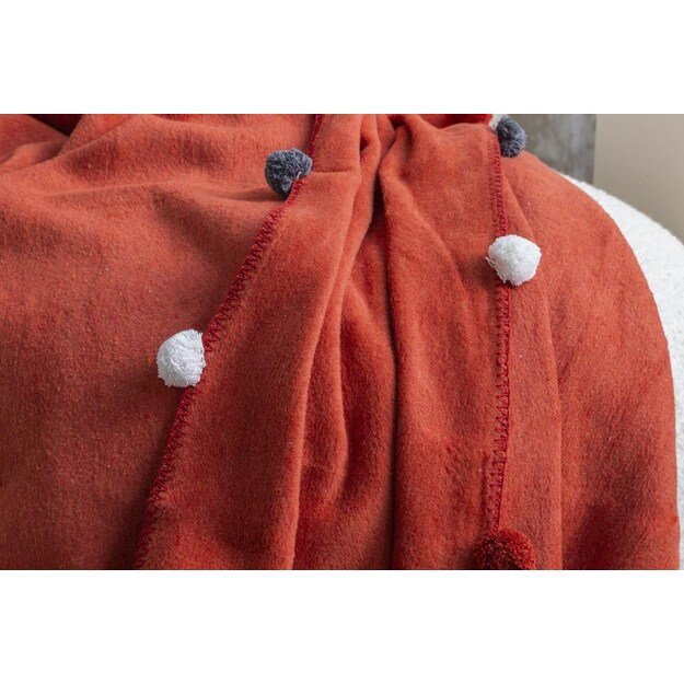 Pom Pom - Tile Red 2