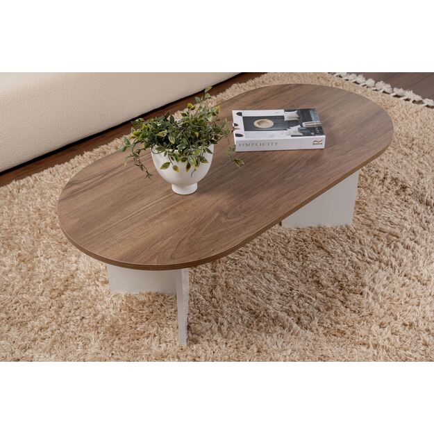 Sable - Walnut, White 2