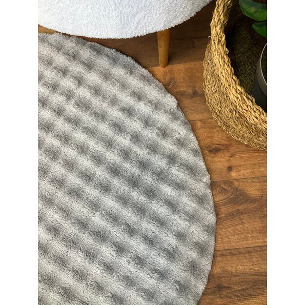 Puffy Bubble Yuvarlak - Grey 5