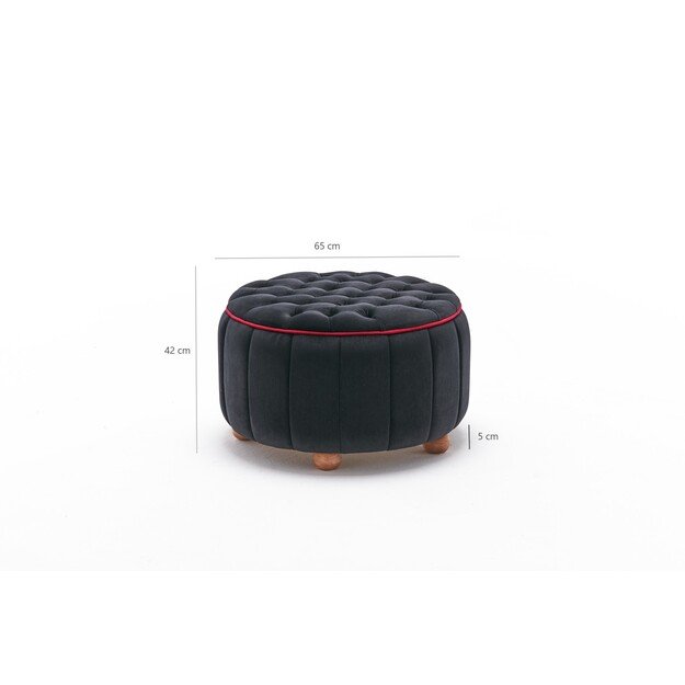 Jasmin Puf - Black 5