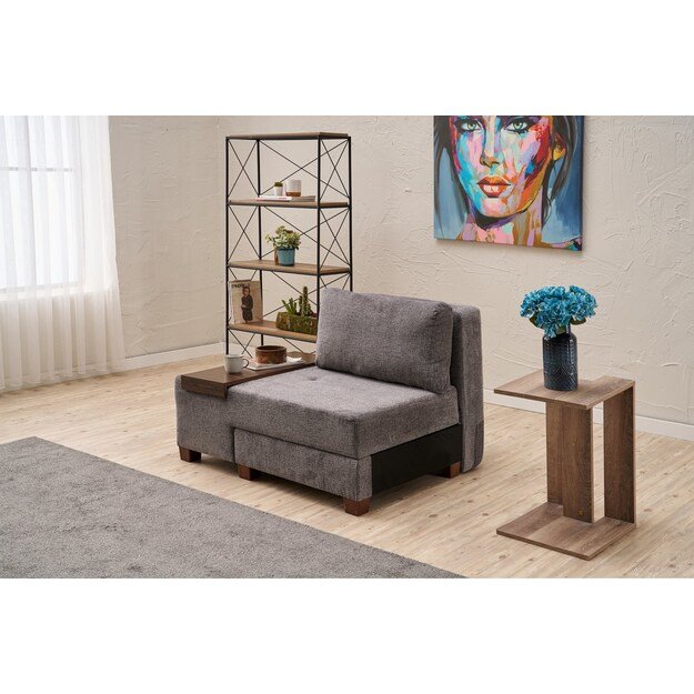 Perenna Chenille Left - Grey 1