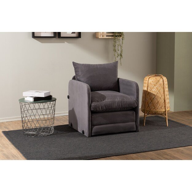 Saga Single - Grey 1