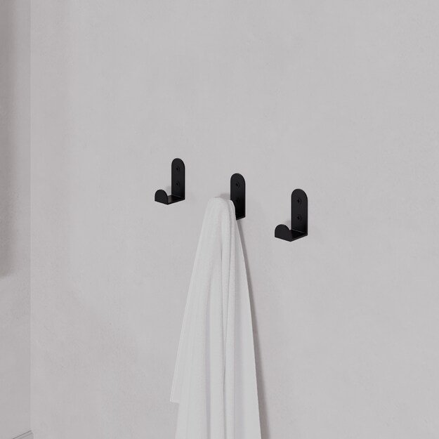Leny Metal Hanger Single - Black 6