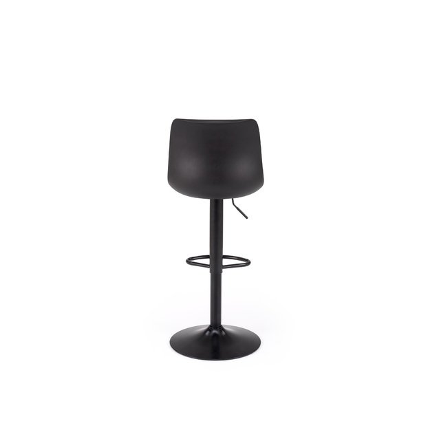 H127 bar stool, black / grey