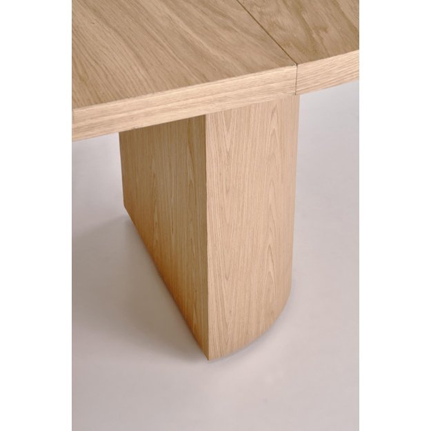 GARIBALDI extension table matt natural oak