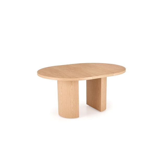GARIBALDI extension table matt natural oak