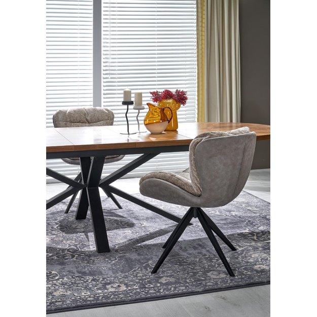 JASON extension table, color: walnut / black