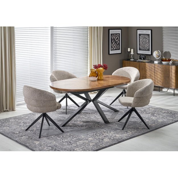 JASON extension table, color: walnut / black