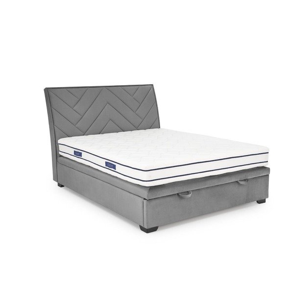 CONTINENTAL 1 160 bed, grey - Monolith 85 10