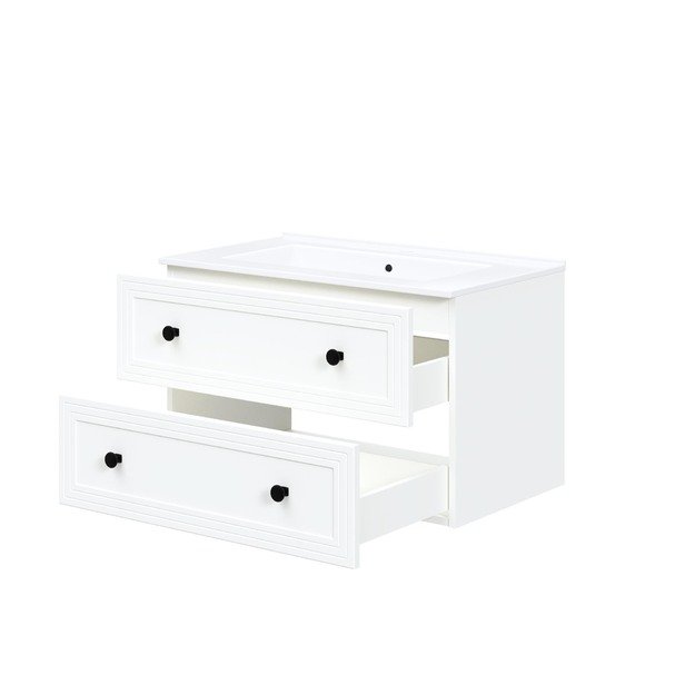 sink cabinet, TORETO SU-80, white matt 2