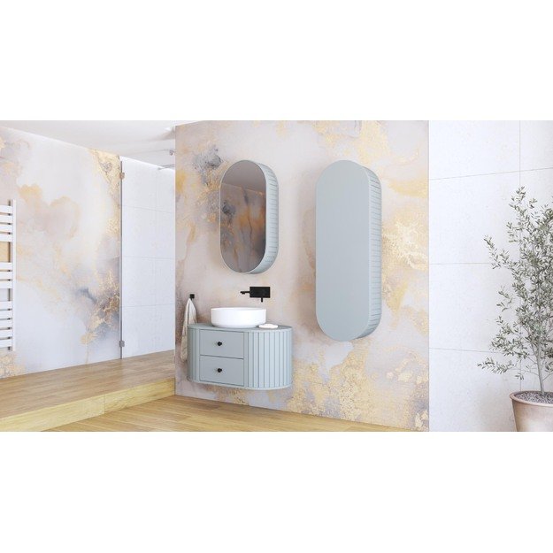 sink cabinet, VENEZIA SU, fjord matt 5