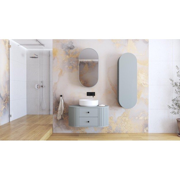 sink cabinet, VENEZIA SU, fjord matt 3