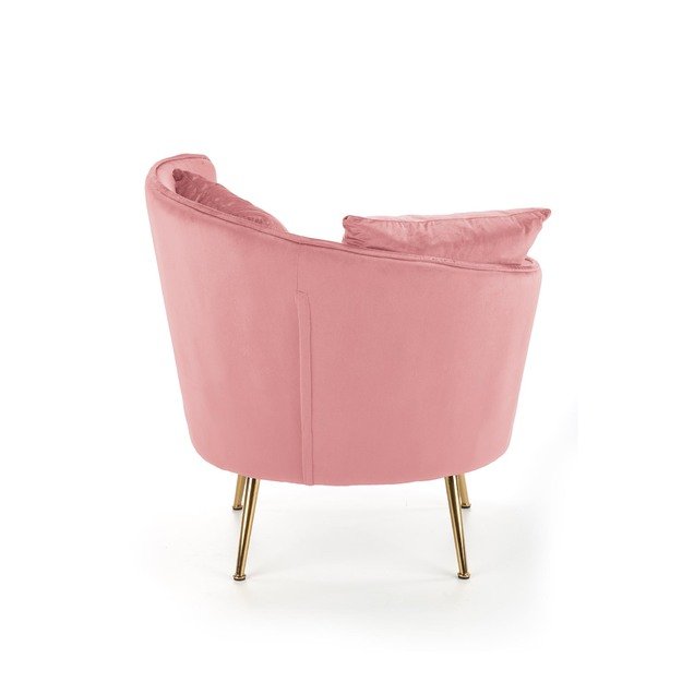 ALMOND leisure chair color: pink 8