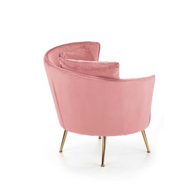ALMOND leisure chair color: pink 2