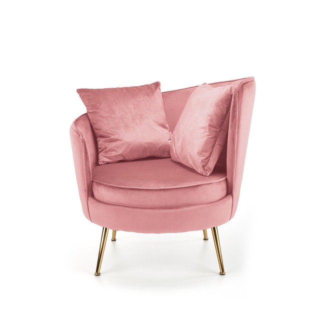 ALMOND leisure chair color: pink 6