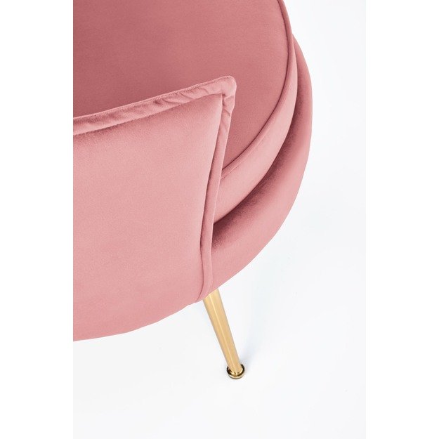 ALMOND leisure chair color: pink 5
