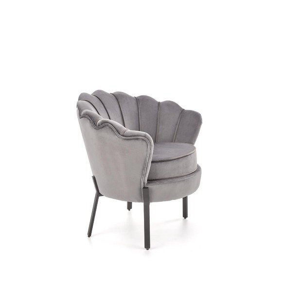 ANGELO leisure armchair grey / black 4