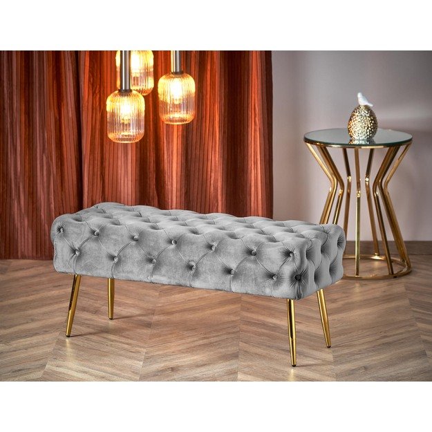 ATHENA bench color: grey / gold