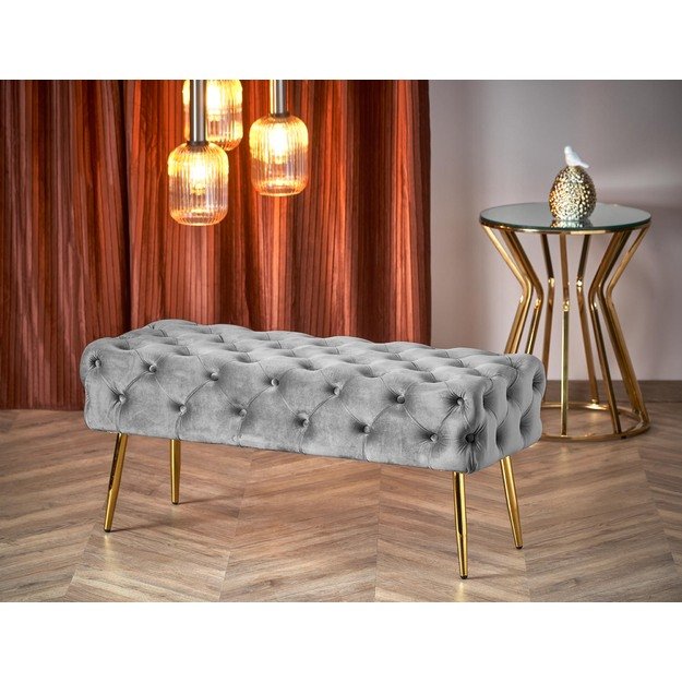 ATHENA bench color: grey / gold 1