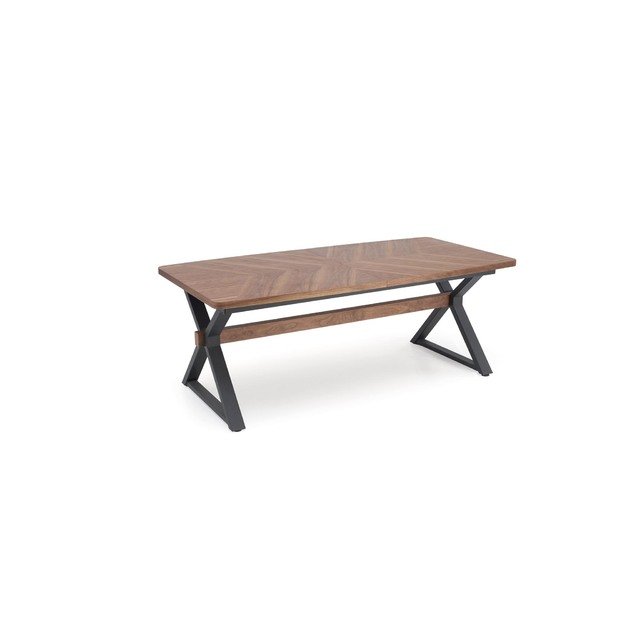 BARON extension table, walnut / black 17