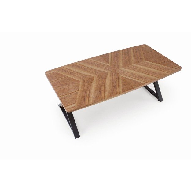 BARON extension table, walnut / black 18