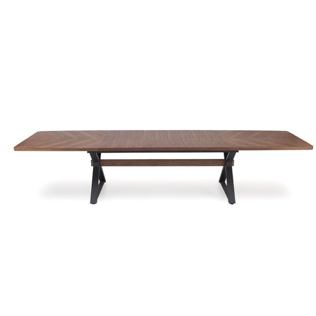 BARON extension table, walnut / black 19
