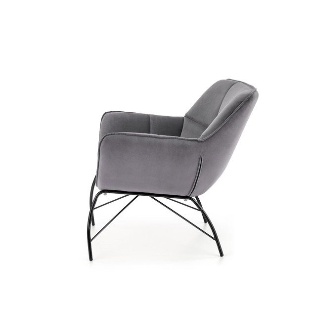 BELTON leisure chair color: grey 1