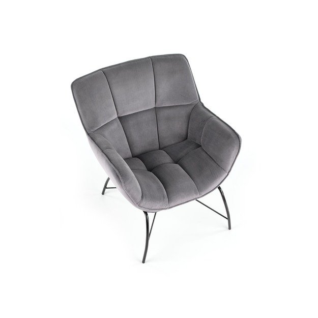 BELTON leisure chair color: grey 6