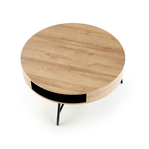 CAMILA c. table golden oak / black 9