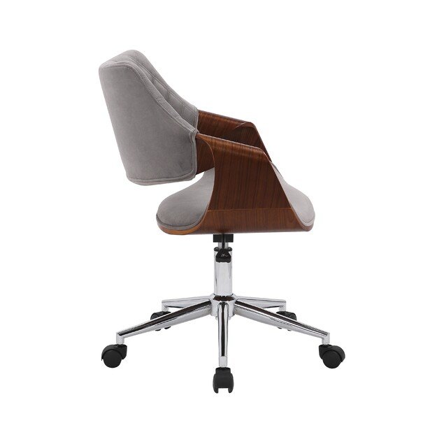 COLT office chair walnut/grey 2