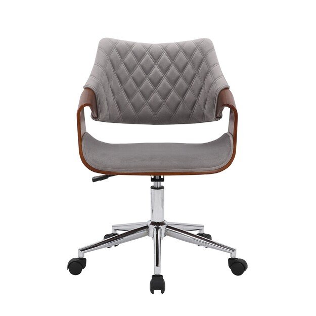 COLT office chair walnut/grey 1