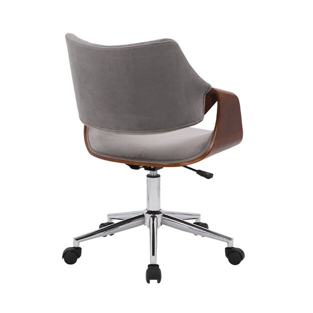 COLT office chair walnut/grey 3