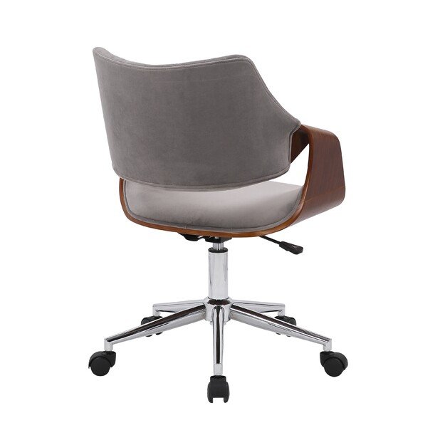 COLT office chair walnut/grey 7