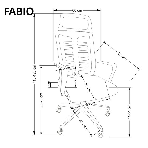 FABIO chair, black 8