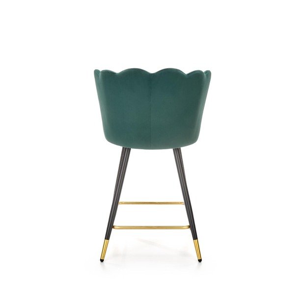 H106 bar stool, color: dark green 1