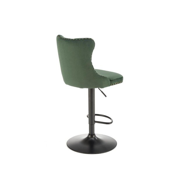 H117 bar stool, dark green 12