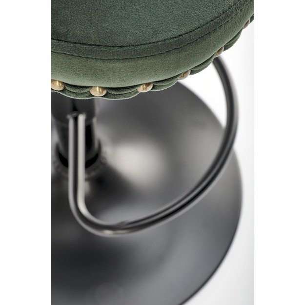 H117 bar stool, dark green 15