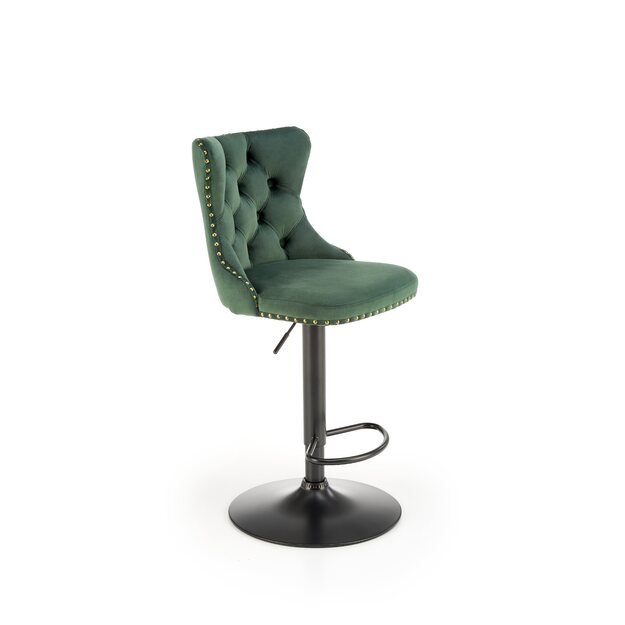 H117 bar stool, dark green