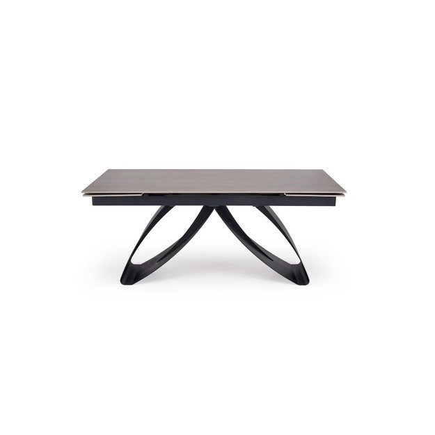 HILARIO extension table, walnut / black 13