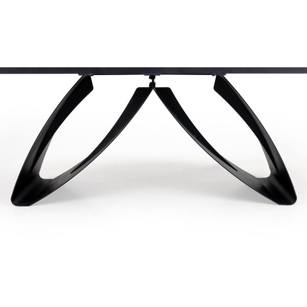 HILARIO extension table, walnut / black 10