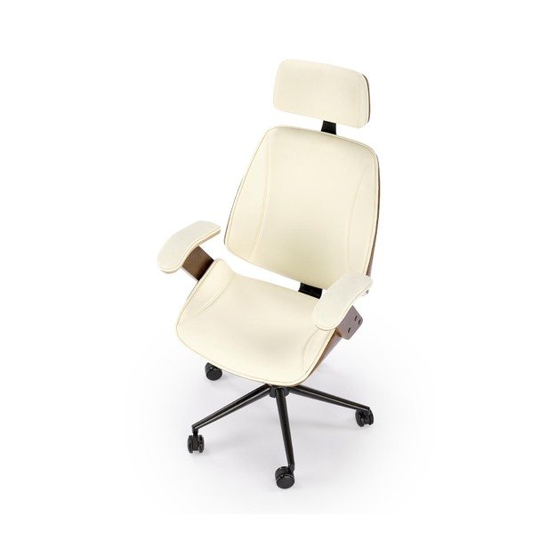 IGNAZIO chair, walnut / creamy 1