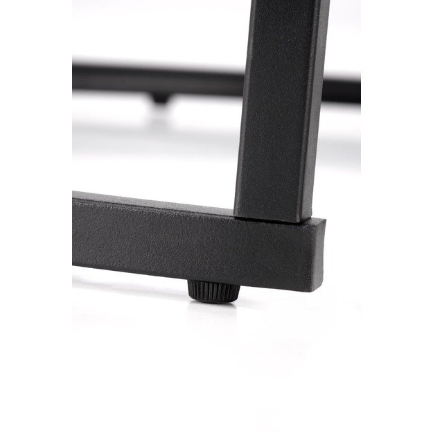 JAVA set of 2 c. tables, black marble / black 6