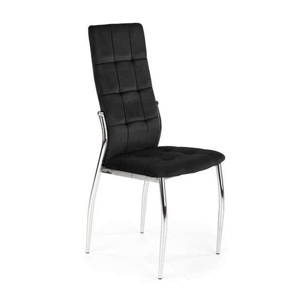 K416 chair, black velvet