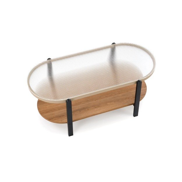 KAMALA  c.table, natural / black 8