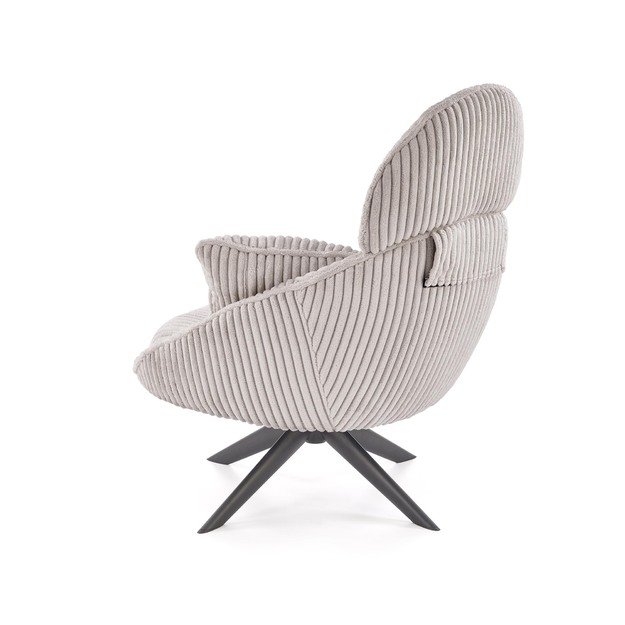 MERRY 2 leisure chair with swivel function, cappuccino 6