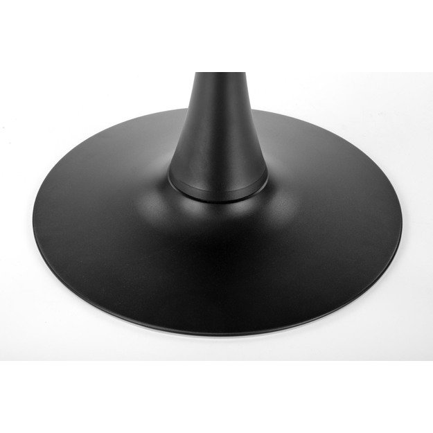 OLMO round table, walnut / black 5