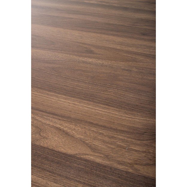 OLMO round table, walnut / black 14