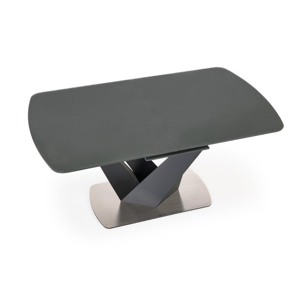 PATRIZIO table dark grey, leg black 6